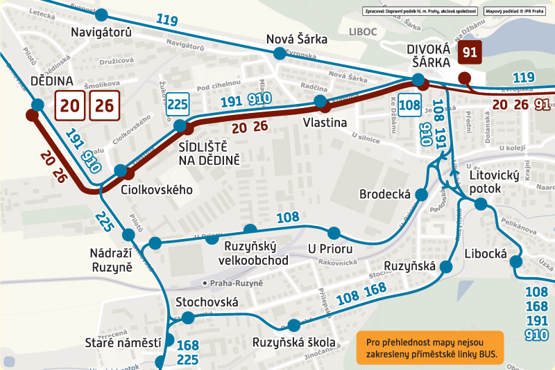 Električky smerujú už na Dědinu, tým ale ich rozvoj nekončí, vrátia sa aj do centra Prahy